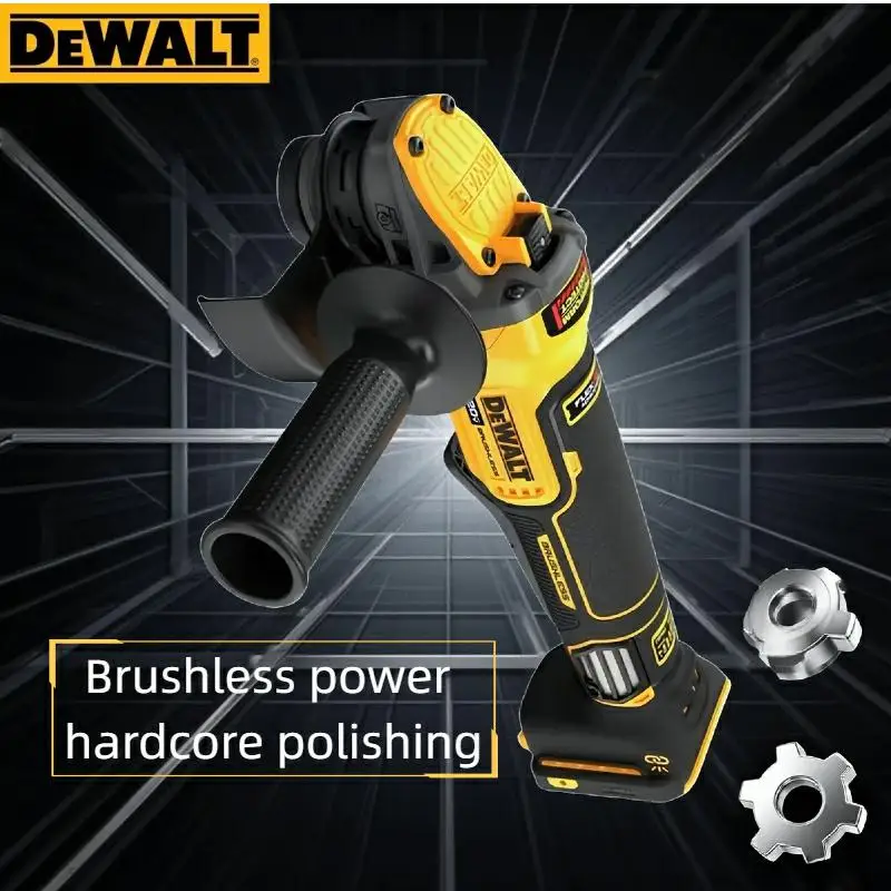 DEWALT DCG416 20V Brushless Angle Grinder: 125mm High-Performance Cutting & Polishing Machine (Bare Tool)