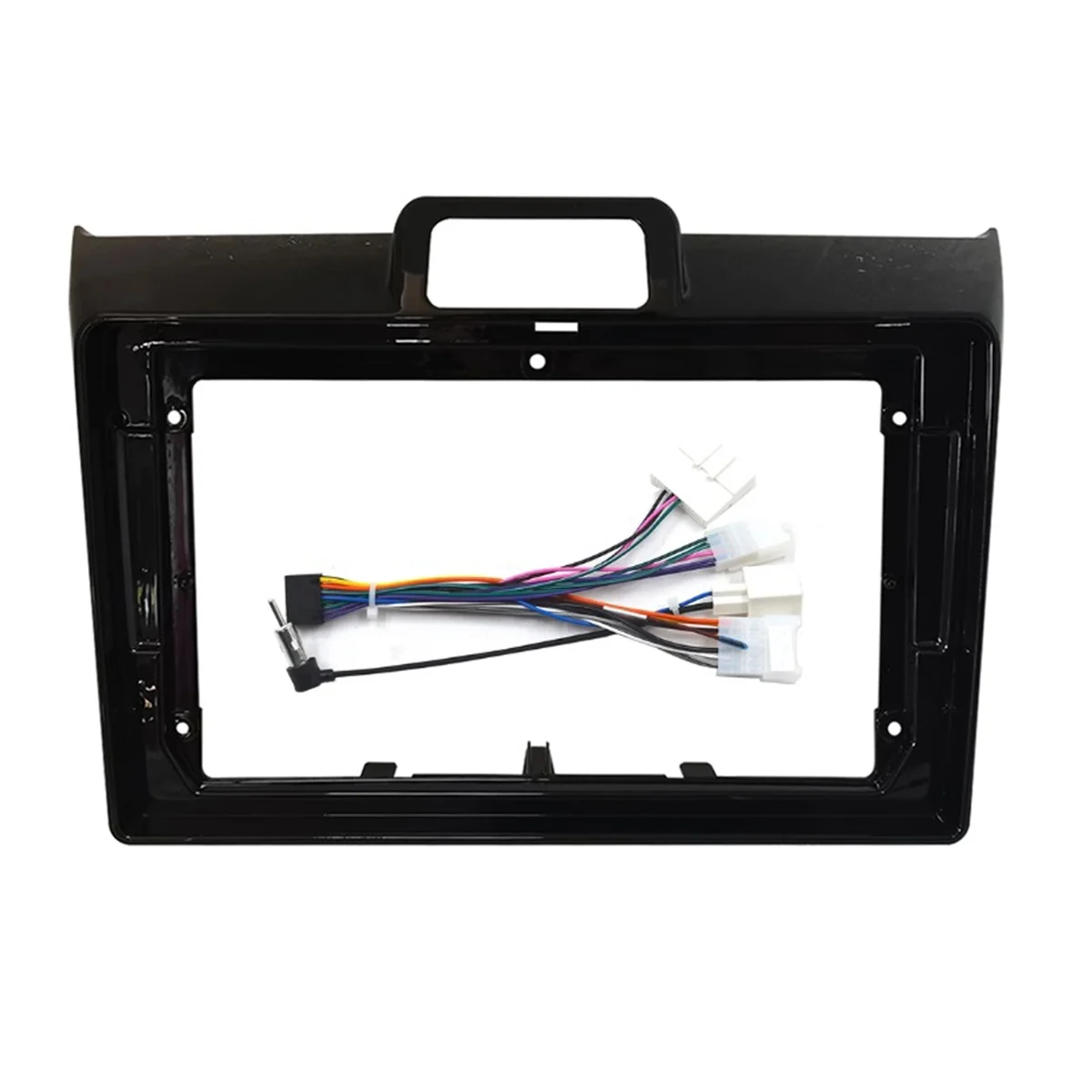 Car Radio Fascia para Toyota Corolla Axio, 2015, DVD Stereo, Frame Plate, Adaptador de Montagem, 9"