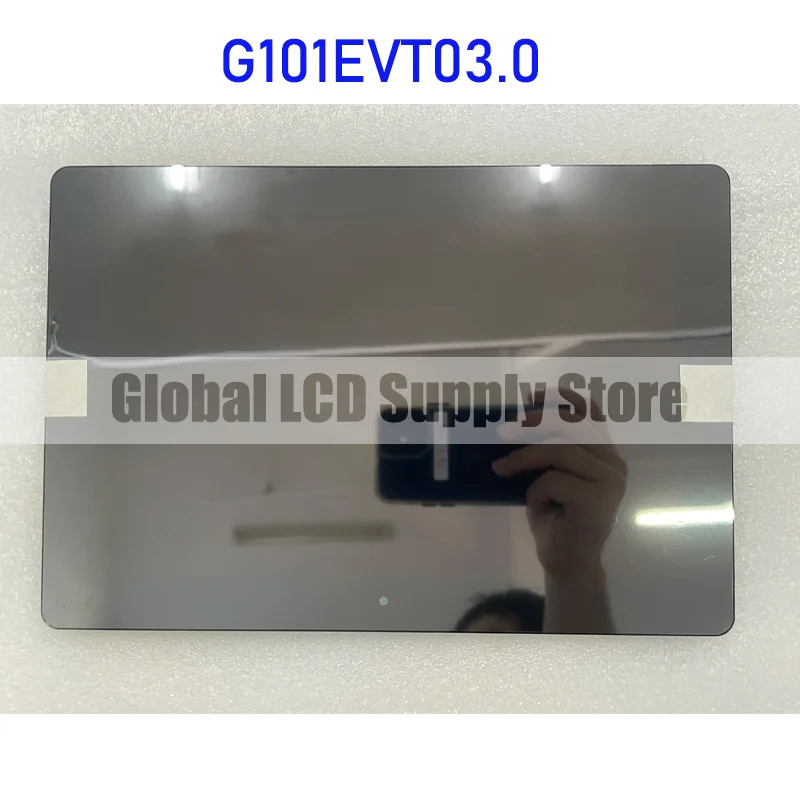 Painel LCD industrial com painel de exposição táctil, G101EVT03.0, 10,1 ”, 100% Original, Audi brandnew