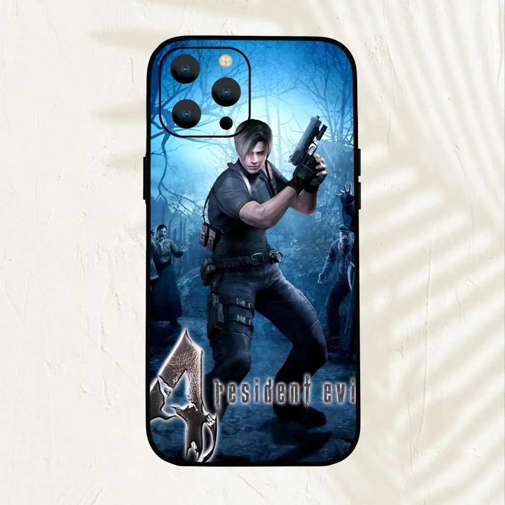 Jogo R-Resident E-Evil 4 Capa De Telefone, Tampa Do Telefone Para Samsung Galaxy S24 S23 S22 S21 S20 Ultra Plus S20FE