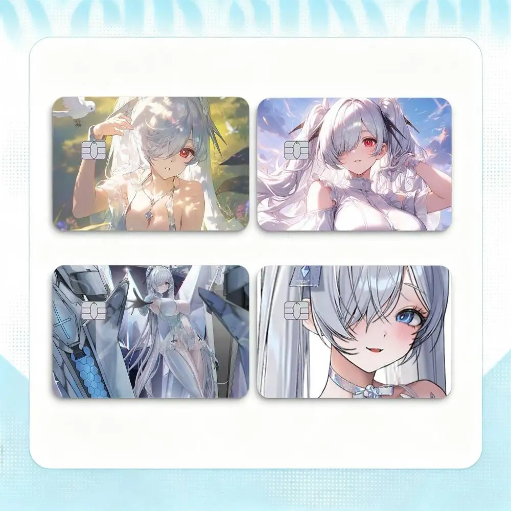 Cinderella Goddess of Victory Game  Credit Card HD Stickers Small Chip Waterproof Sticker Game Card Decal Gift