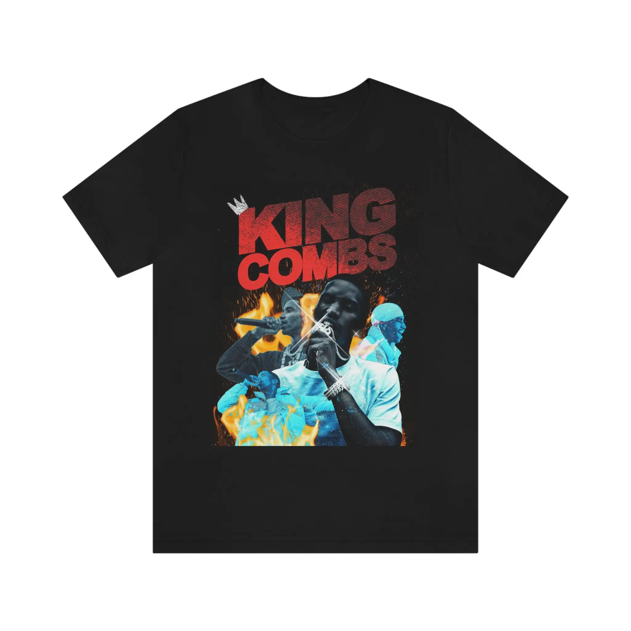 King Combs T shirt Concert Merch Music Fan Fanmade