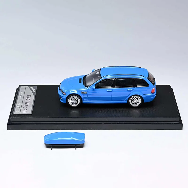 Stance Hunters 1:64 M3 E46 Earthenware Jar Travel Edition Simulação Liga Modelo de carro fundido em miniatura Brinquedo de coleção personalizada