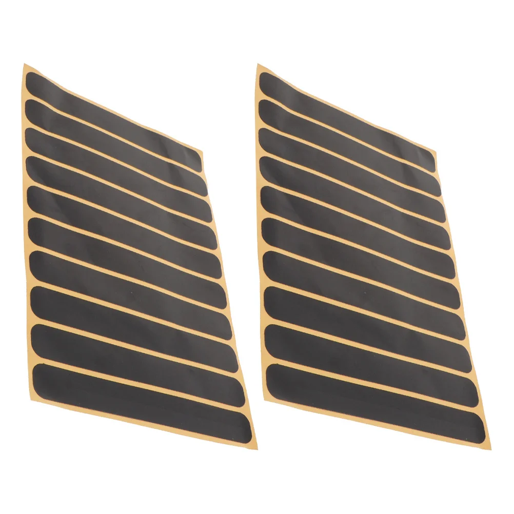 

2 Sheets Reflective Stickers Motorcycle Bicycle Reflective Tape Durable Safety Decals for Outdoor Riding