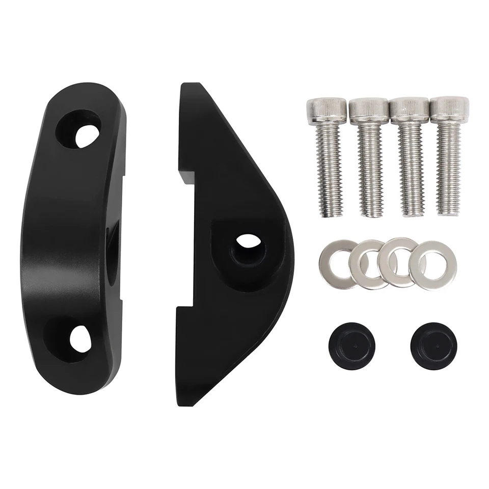 Tapón Adaptador Para Agujero De Retrovisor | Compatible Con KYMCO Nikita, Downtown Y Xciting 250/300 (Aluminio CNC)