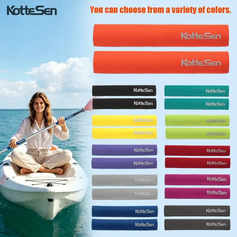 Kottesen Paddle Buoyancy Sleeve, Paddle Accessories, Handle Cover, Protective Cover, Non-Slip Protective Gloves, Long Paddle Sleeve view 4