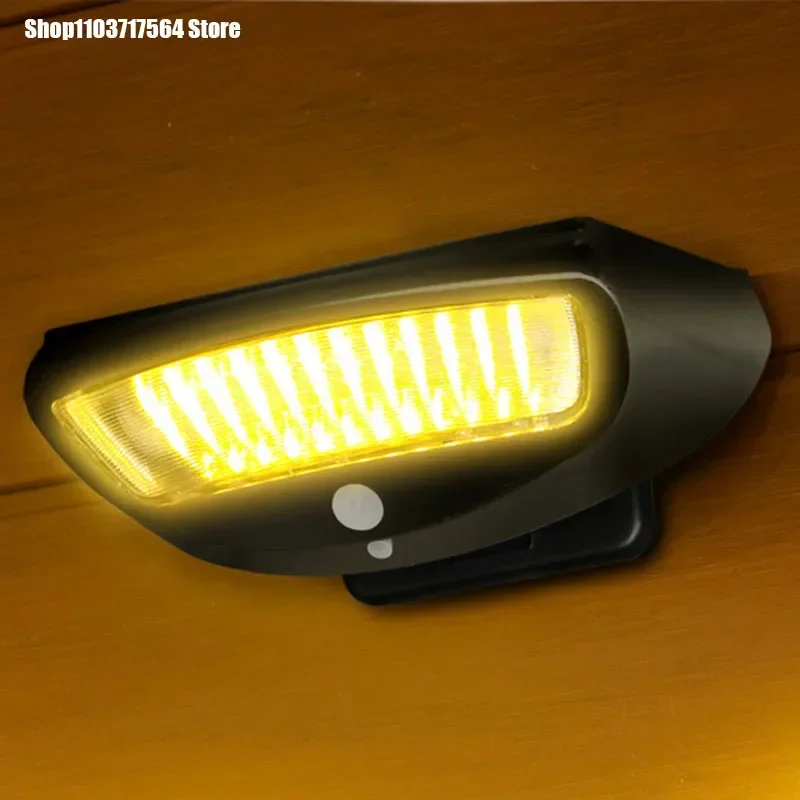 

New outdoor wall Outdoor wall courtyard home LED solar body sensor light courtyard wall light