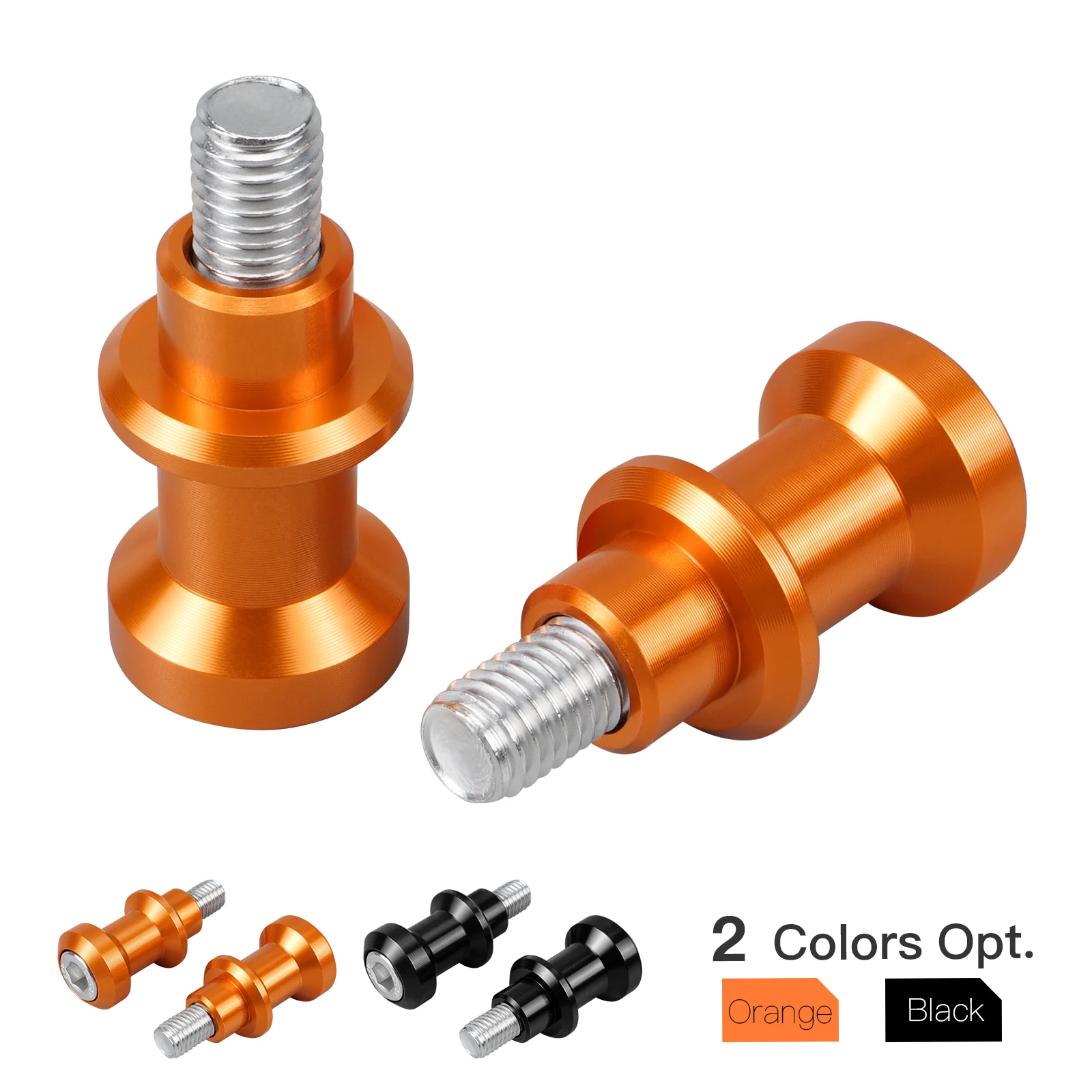 

M10xP1.5 Swingarm Spools Sliders Screws Rear Stand For KTM 250 390 790 890 Duke 790 890 Adventure/R Husqvarna 701 Enduro