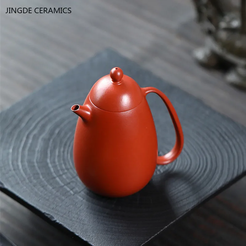 Chinês Yixing Pote De Chá De Argila Roxa, Dahongpao, Dragon Egg Bule, Infusor De Beleza Personalizado, Zisha Tea Set, Master Handmade, 160ml