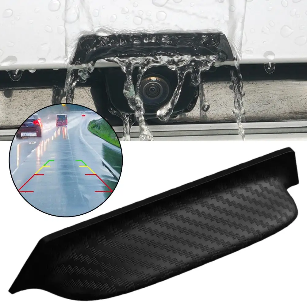 Car Reversing Rear Camera Rain Cover Auto Safety Rv Rain-proof Truck Supplies Parts Car Reverse Camera Cover Outdoor Abs U4f5