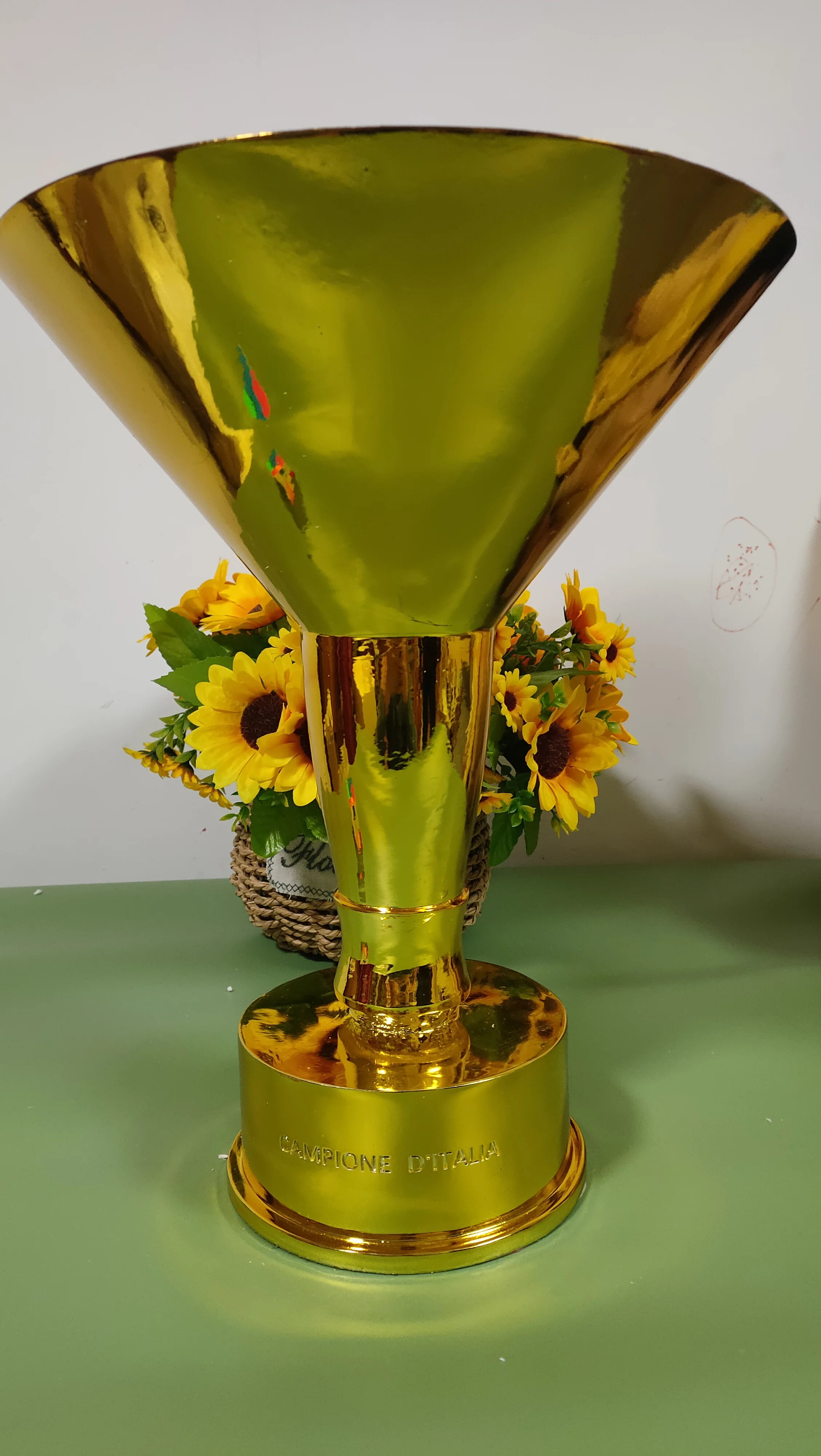 

The Serie A Trophy Cup 39 CM Height The Champions Trophy Cup Fan's Souvenir The Serie A Championship Trophy Cup