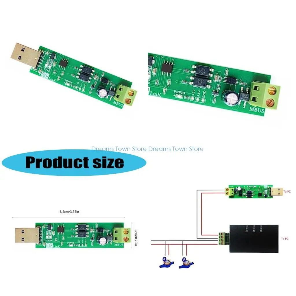 

HX6A Подключенный через USB модуль отладки MBUS с совместимой изоляцией тока утечки шины и сигнала