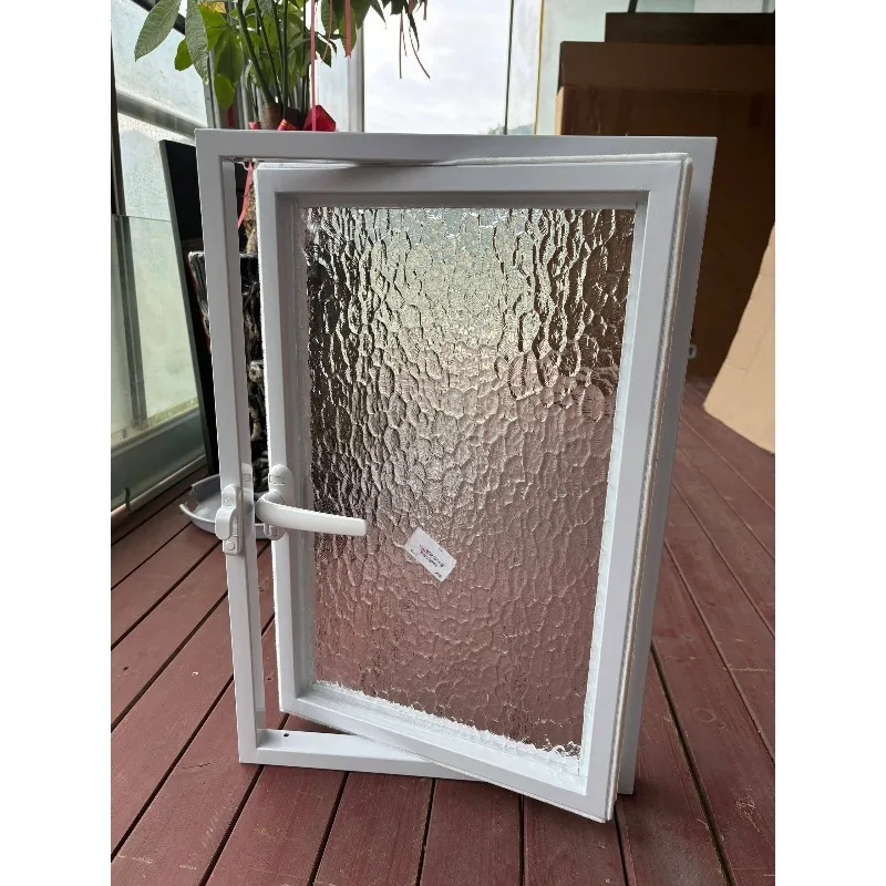 Soundproof windows Plastic steel doors and windows Bedroom  Customized upturn windows Rectangle central axis rotating