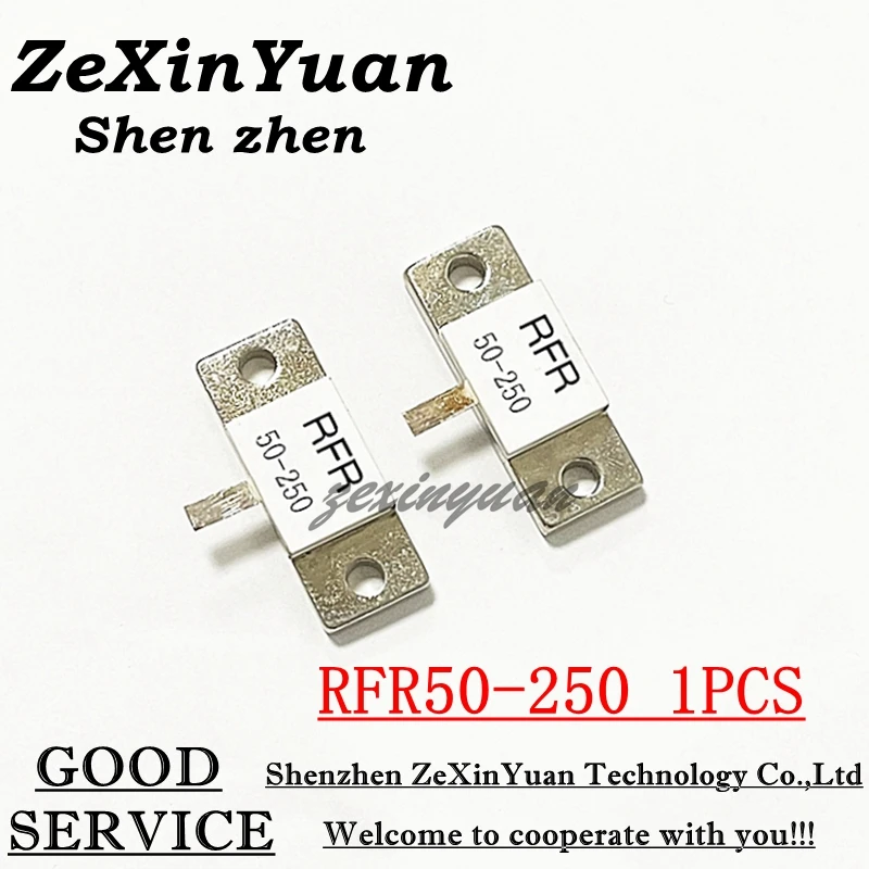 1PCS 100% NEW High Frequency Resistance RFR50-250 RFR 50-250 RFR-50-250 50 Ohms 250W Dummy Load Resistor