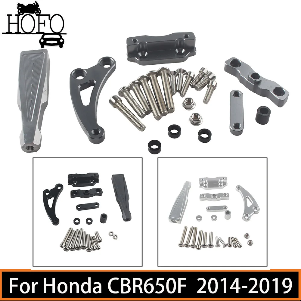 

For Honda CBR650F 2014-2019 Motorcycle Steering Damper Mounting Bracket Stabilizer Linear Mount Support Kit Motorcycle Accessori