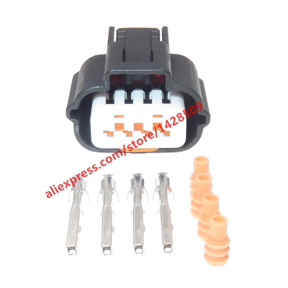 1 Set 4 Pin Engine Throttle Auto Housing Connector Socket For MITSUBISHI PK605-04027