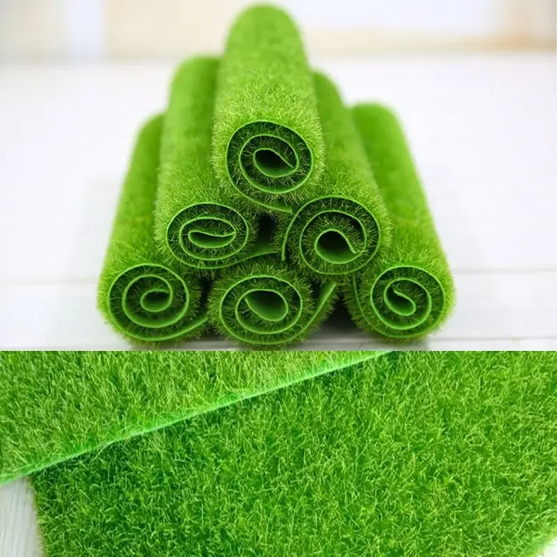 30x30cm Artificial Grassland Simulated Lawn False Moss False Tturf Small Court Landscape Scene Layout Decoration Plant Decor image 4