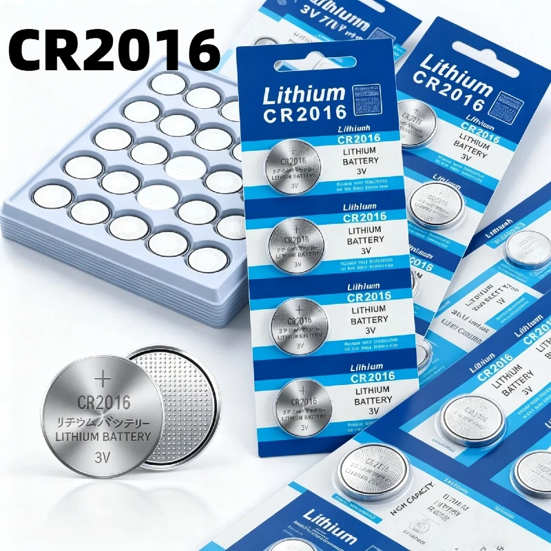5-50PCS 3V CR2016 Lithium Battery Replace BR2016 DL2016 LM2016 for Watch Electronics table Voltage Quick Charge Battery Pack
