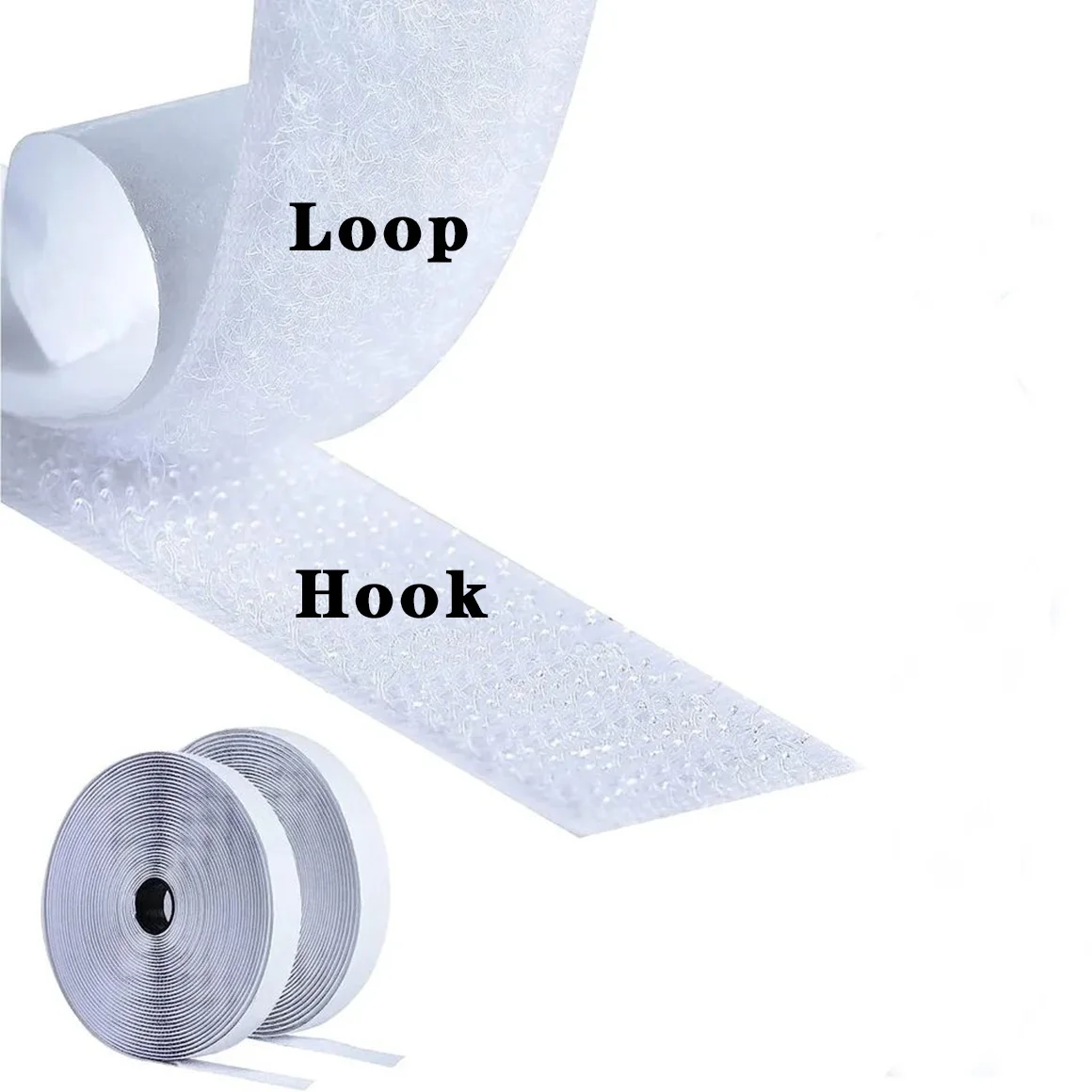 High Quality Fastener Strong Self-adhesive Fastener Tape Hook and Loop Nylon Sticker Adhesive With Strong Glue Tape 20/30/50MM