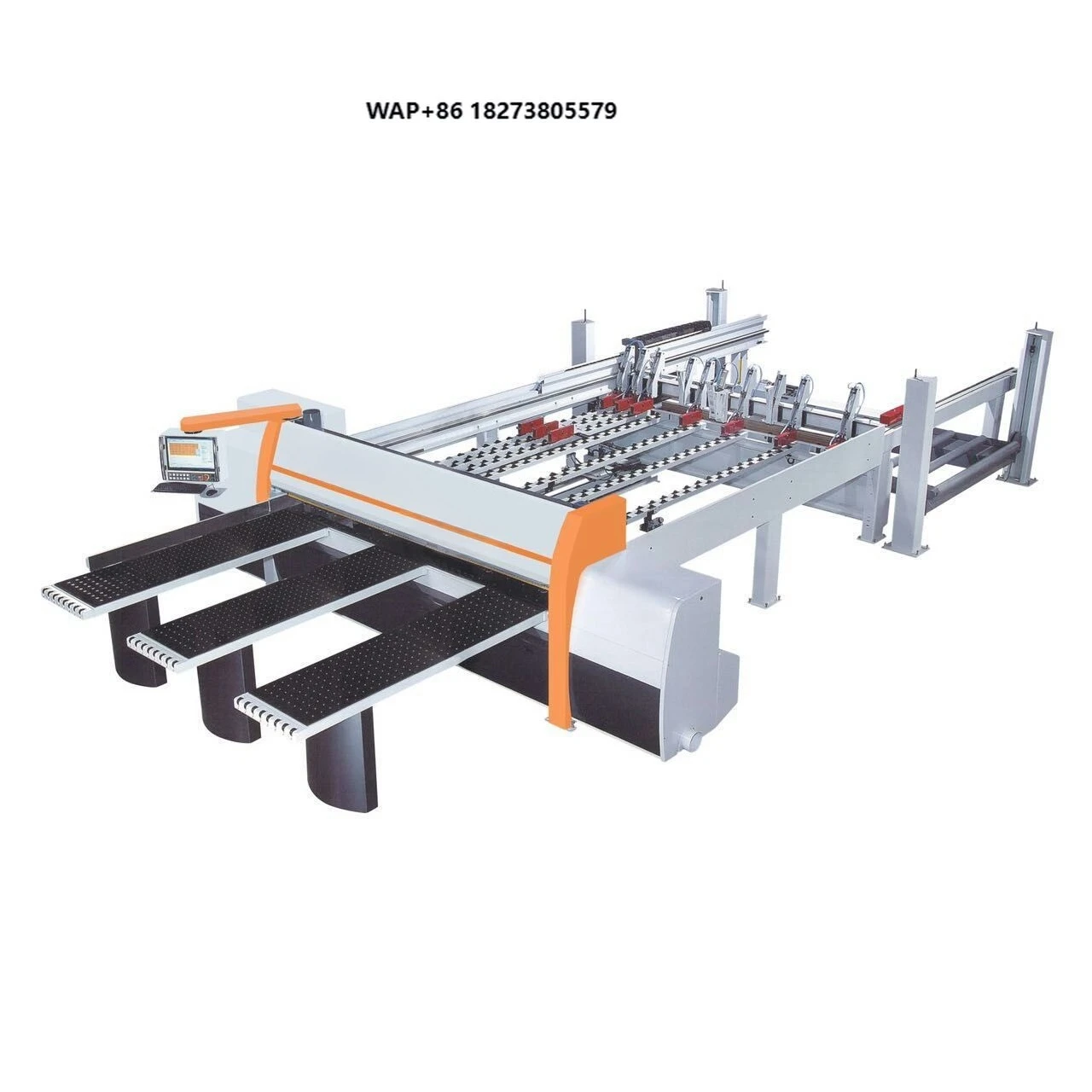 Holzman CNC Dovetail Tenoner Machine with Engine & Bearing 40kw Power Easy Operation 5+ Year Warranty Global Availability 5000kg