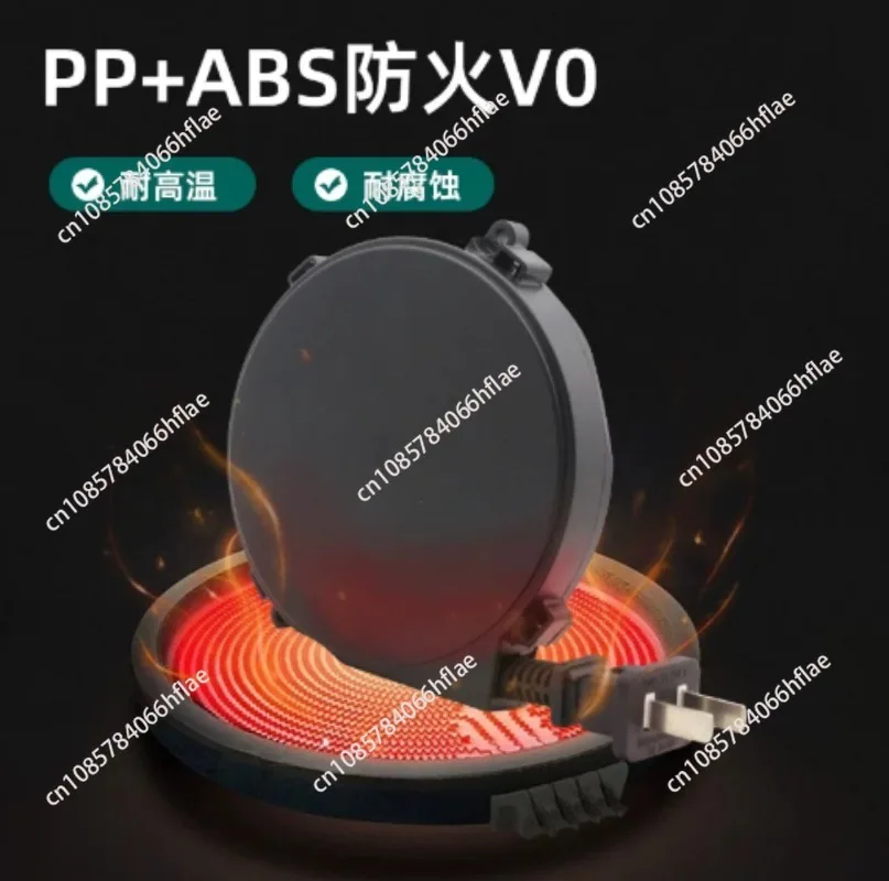 Retractable Electric Cable Reel Drum with Power Plug, Auto Rewind Extension Cord Reel for Workshop Industrial Use