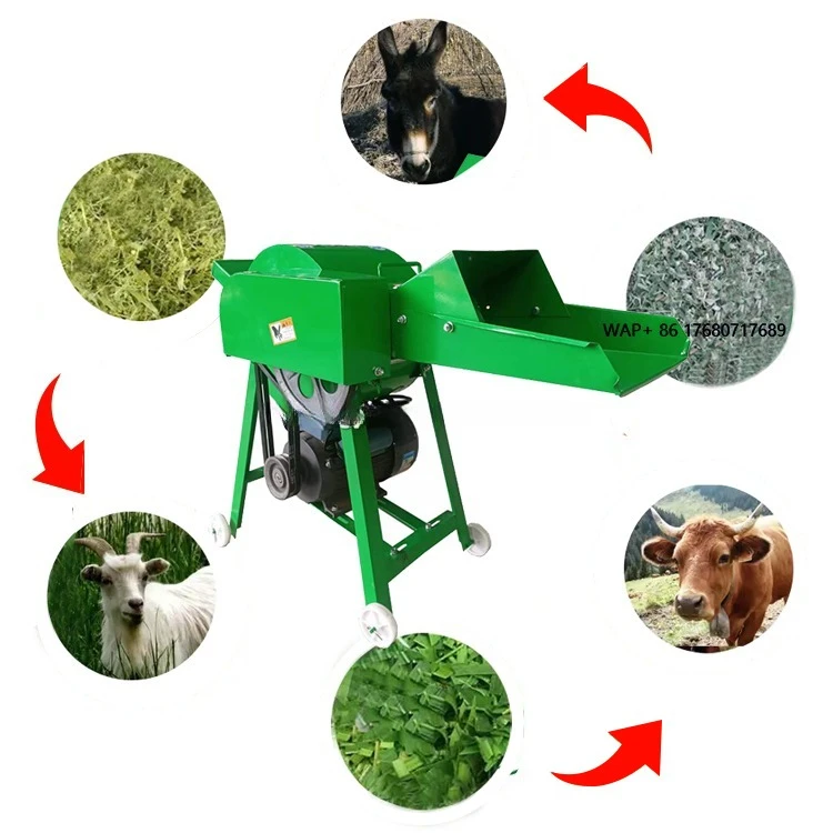 

Hot Selling Grass Cutting Chaff Cutting Kneading Machine New Grass Cutting Crushing Chaff Cutter