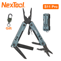 New NexTool Mini Sailor S11 Pro 12 In 1 Multi Tool Pliers Outdoor Folding Multitool Portable Keychain Tool EDC Outdoor Camping
