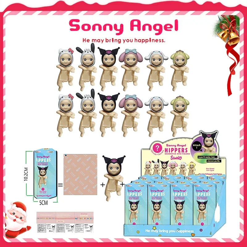 

Sonny Angel Sanrio Surprise Blind Box Hello Kitty Kawaii Cartoon Collection Mini Figures Ornaments Dolls Children Christmas