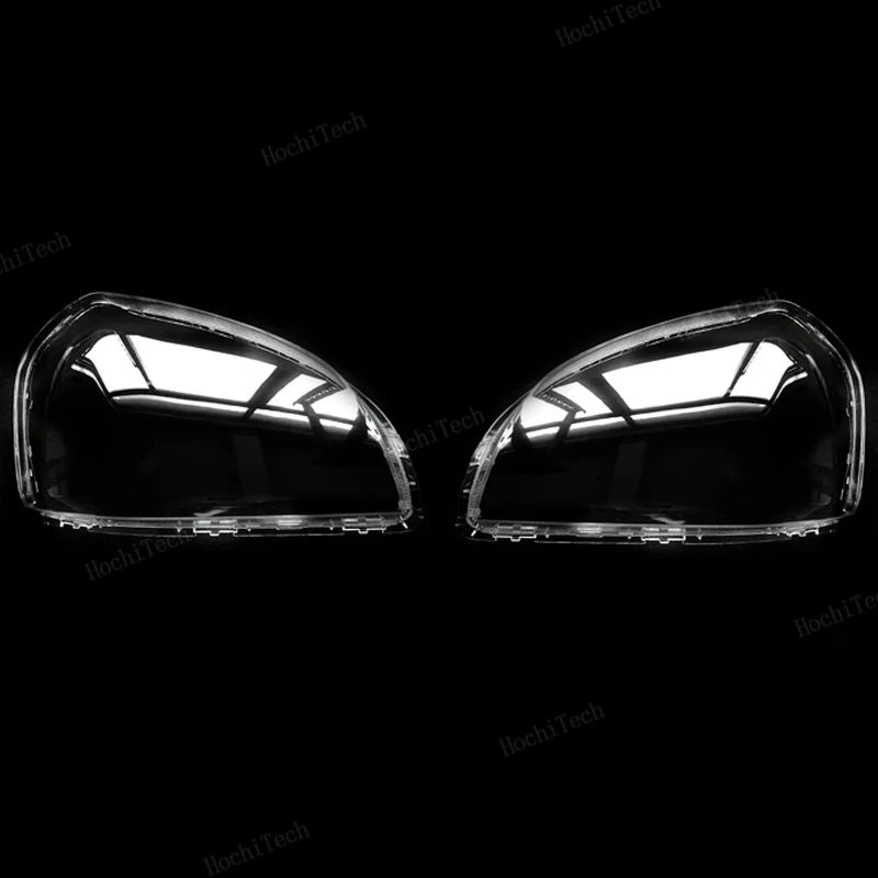 Car Transparent Housing Front Headlights Lens Shell Cover Glass Lampcover Lampshade For Hyundai Tucson JM 2004-2009