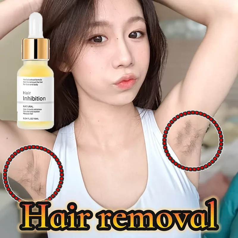 Fast Hair Removal Spray Painless Hair Growth Inhibitor Remove Armpit Leg Arm Permanent Depilatory for Men Women Repair Body Care