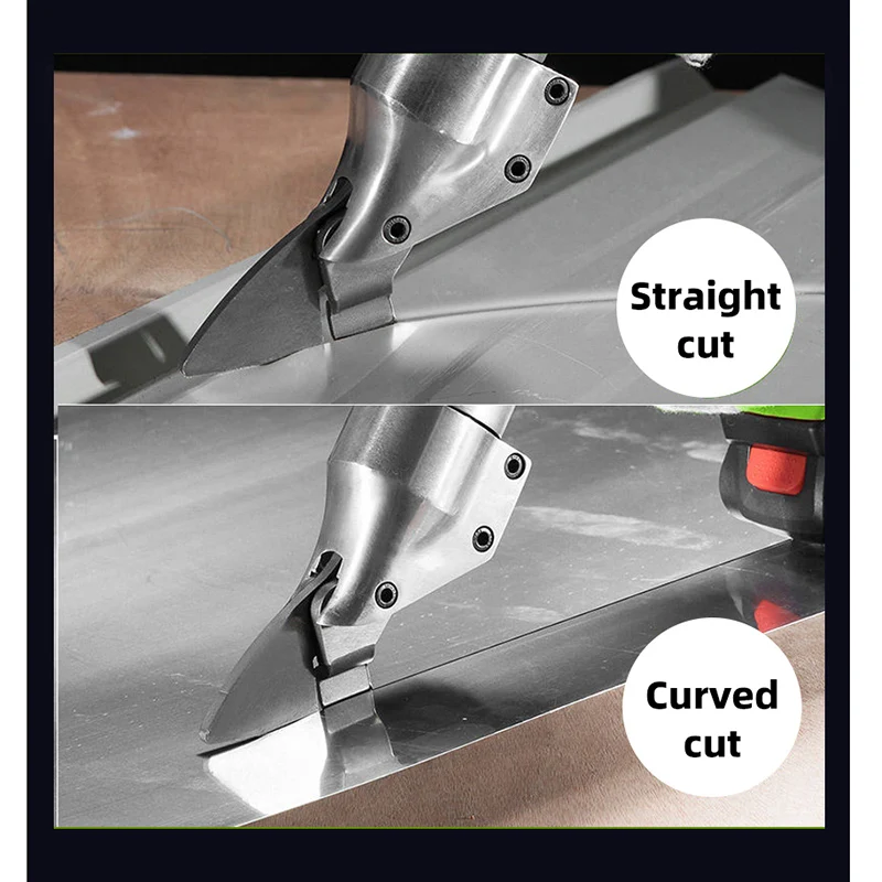 Imagem -06 - Ferramenta de Corte Elétrica Portátil sem Fio Recarregável Tesoura Elétrica Folha de Metal Tesoura Cortador Tesoura Ferramenta Elétrica 26v 3000mah