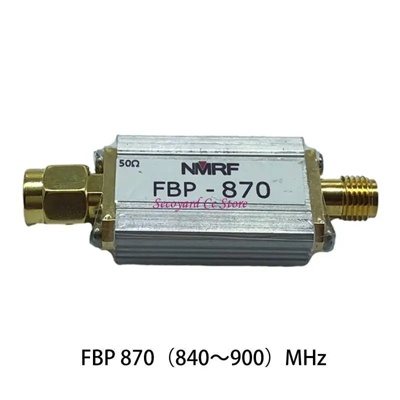 N3UC Bandpass Filter 1dB Bandwidth 840～900 MHz 100mW Carrying Power SMA