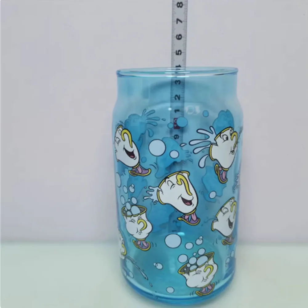 Disney Piękna i Bestia Kubek Figurka akcji Zabawki Pani Potts Chipsy Kubek do picia Kawy Wystrój domu Model Prezenty dla dzieci