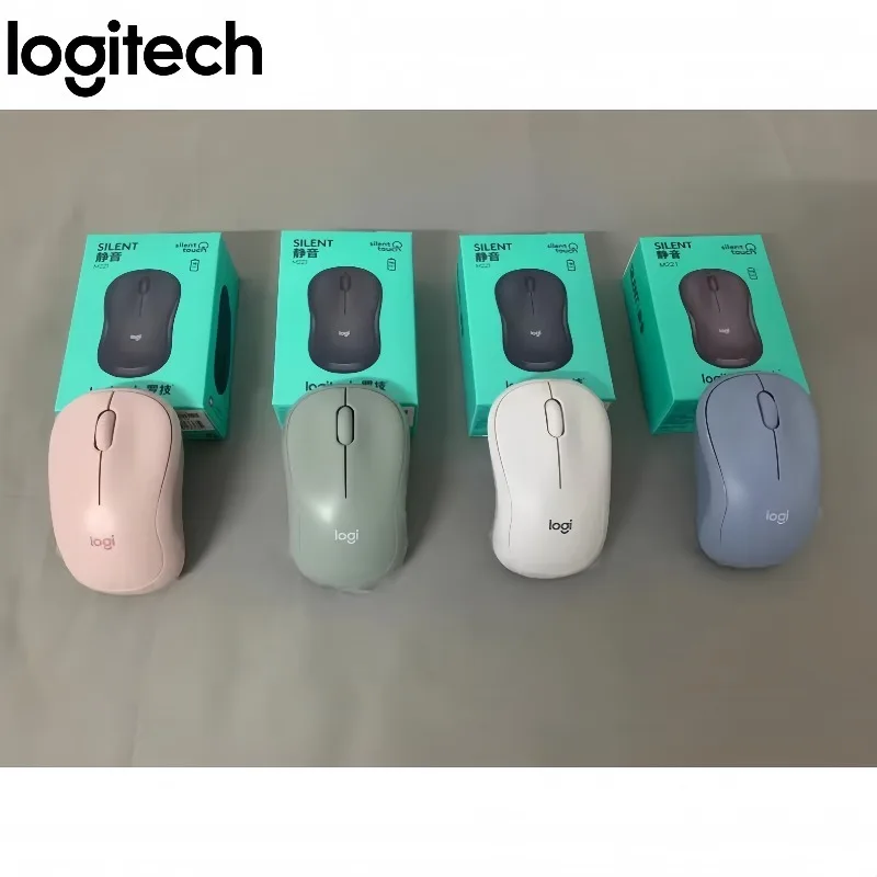 Logitech M221 Wireless Silent Mouse with Four Color Fresh Appearance and Silent Operation Enjoy Smooth Wireless Office