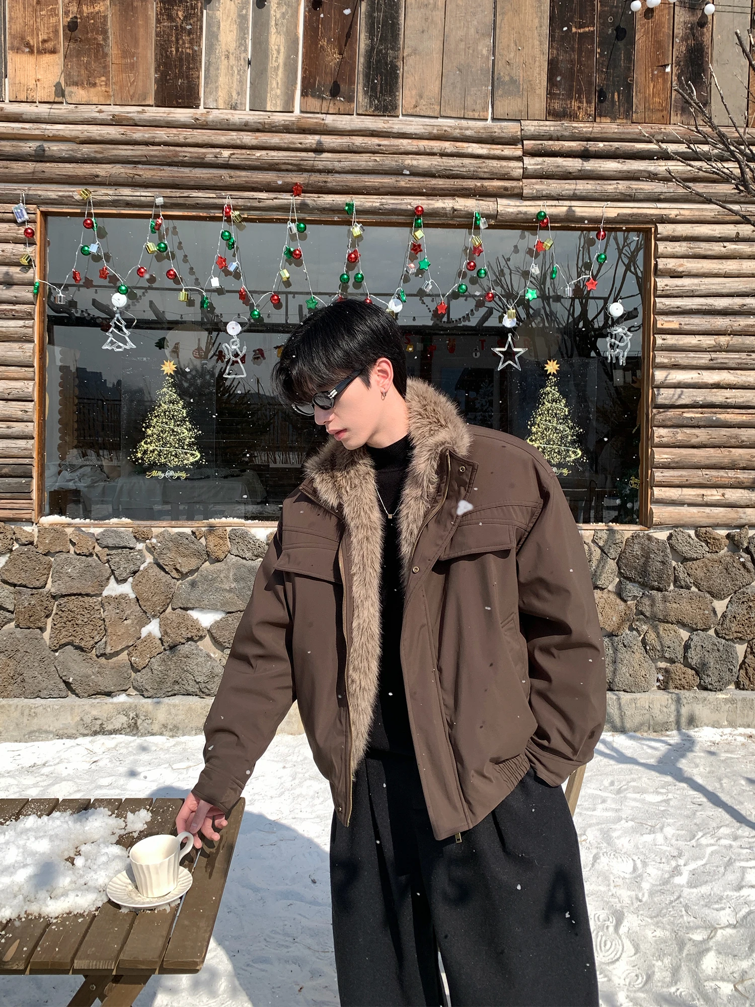 

Американский ретро-пуховик на зиму, новый, утепленный, с 90% белым пухом, теплый, универсальный, с мехом Mountain Eagle I