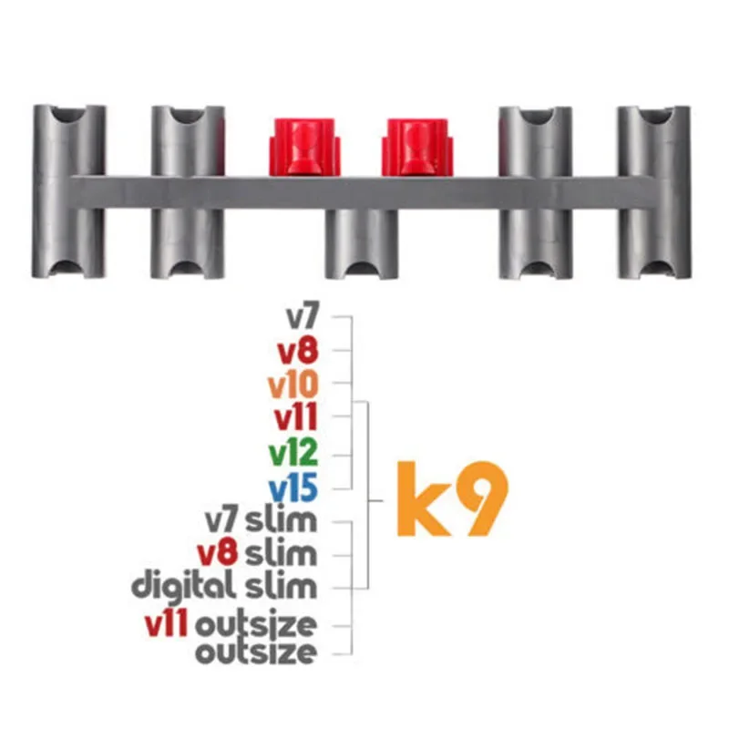 Para Dyson V7 V8 V10 V11 V12 V15 aspiradora lugar cepillo cabezal boquilla accesorios de limpieza soporte estante de almacenamiento soporte de herramientas