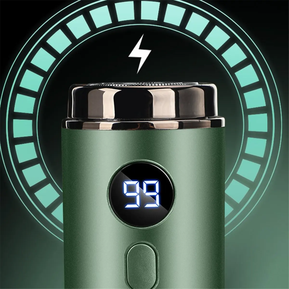 Mini Electric Shaver Wet and Dry Portable Shaver Suitable for Travel, Car and Home Use