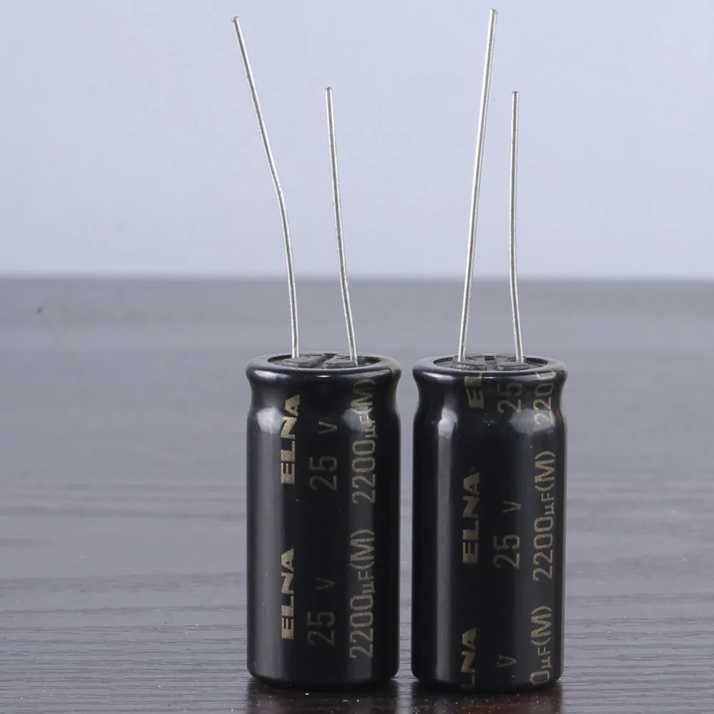 10pcs ELNA RA3 2200UF 25V Audio Capacitor for 12.5*25mm