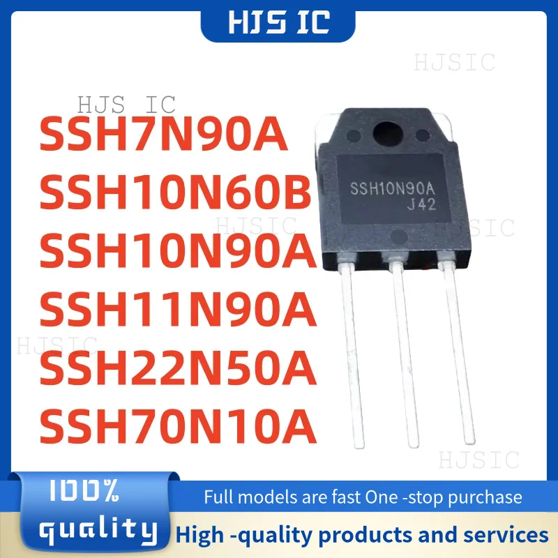 

5 шт., 100% новые, высококачественные SSH7N90A SSH10N60B SSH10N90A SSH11N90A SSH22N50A SSH70N10A TO-3P, лучшее качество, в наличии