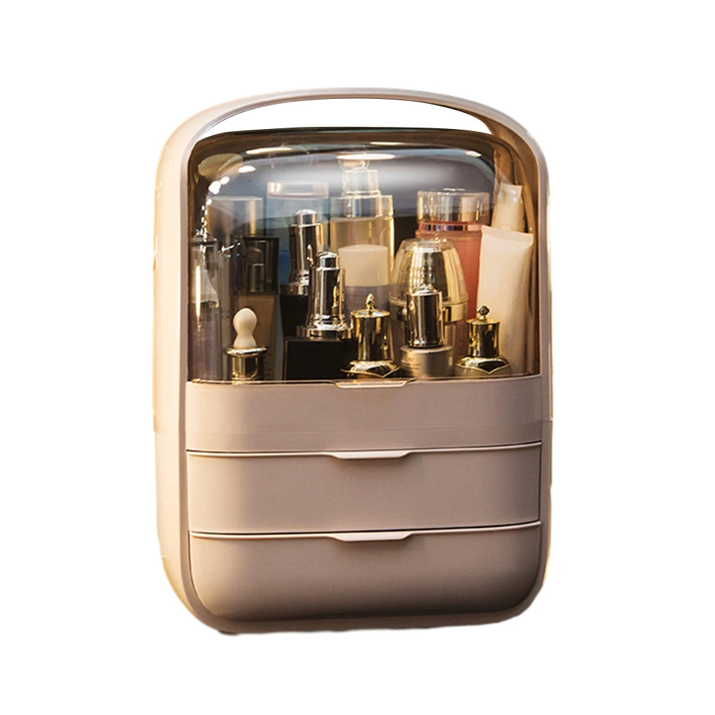 Stylish And Functional Cosmetic Box For Beauty Collection Practical Large Capacity Cosmetic Organizer Box Organizer