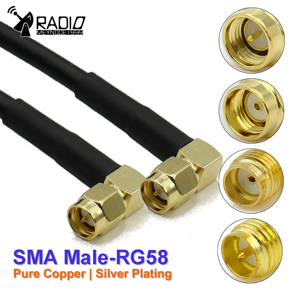 RG58 RP-SMA Sma Con… - image