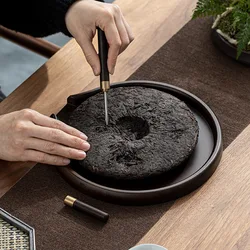 PINNY Bamboo Tea Tray Chinese Kung Fu Tea Accessories Natural Materials Tea Service Plate For Tea