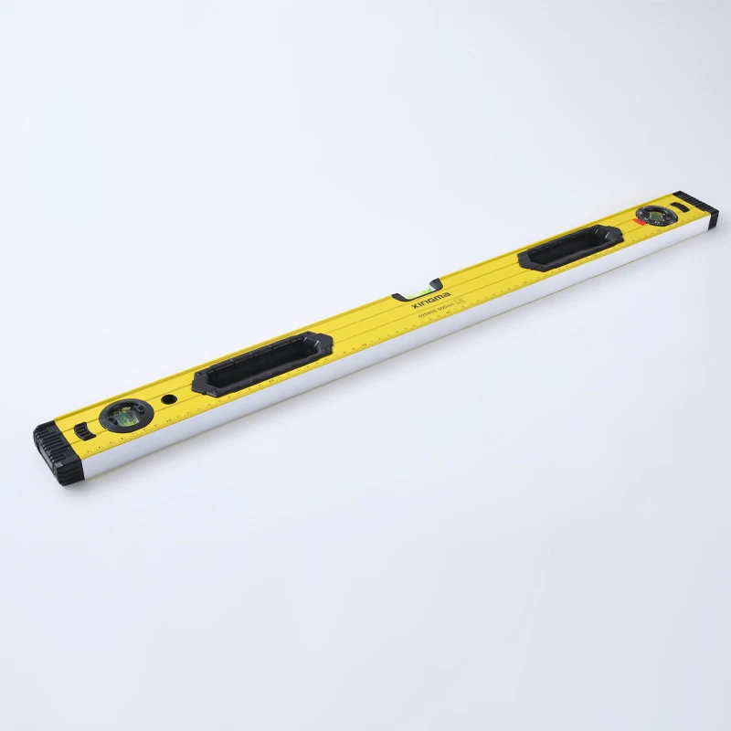 Aangepaste zware professionele aluminium draagbare niveauliniaal niveaumeetinstrumenten waterpas