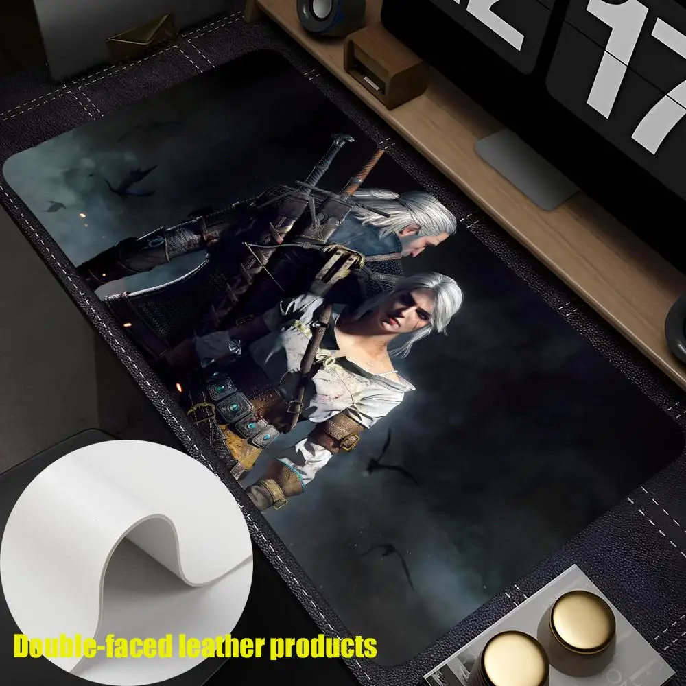 W-Witchers 3     Mouse Pad  game Large Mousepad Large Gaming Compute Gamer PC Keyboard Mouse Mat