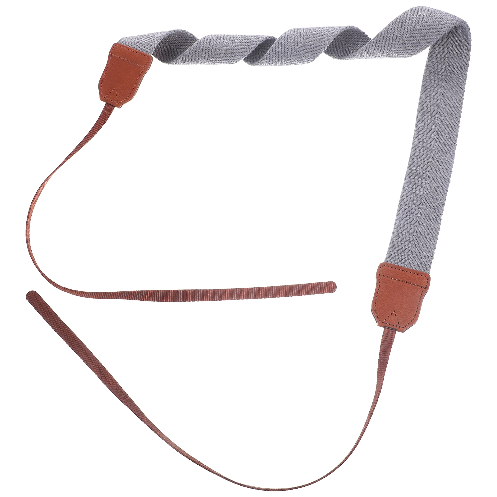 

Trendy Camera Strap Breathable Sweat-Absorbent Adjustable Length Soft Cloth Sling Belt Wide Comfortable Neck Shoulder