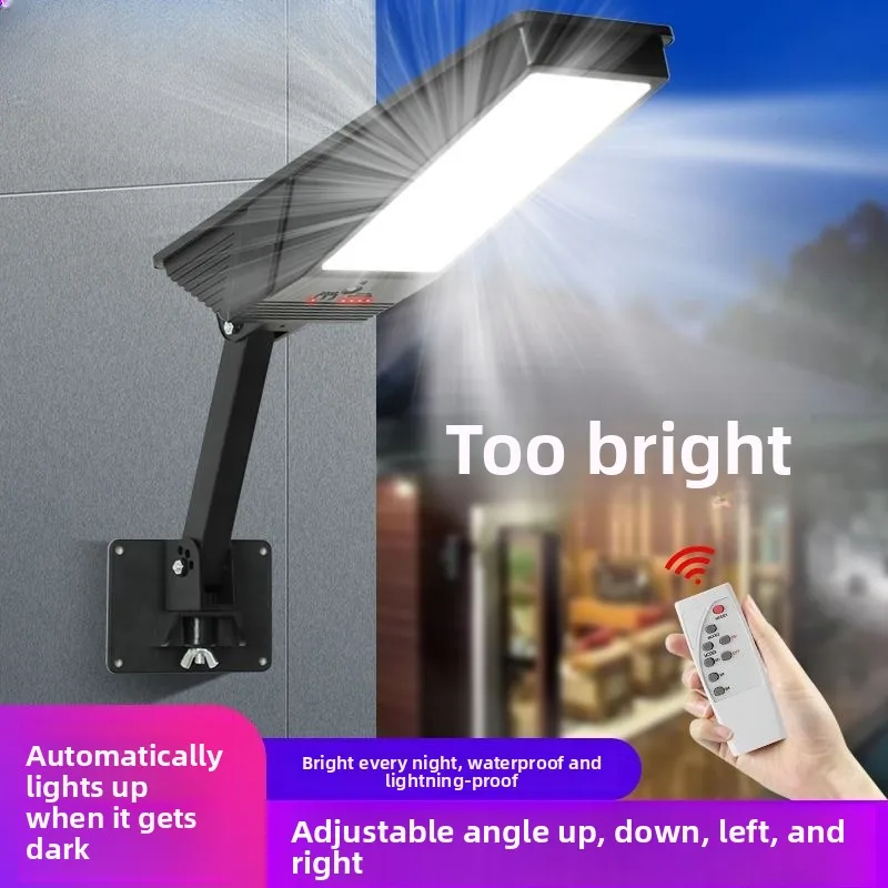 

Солнечный свет, открытый сад, бытовой индукционный настенный светильник для человеческого тела с дистанционным управлением, автоматический уличный фонарь после темности