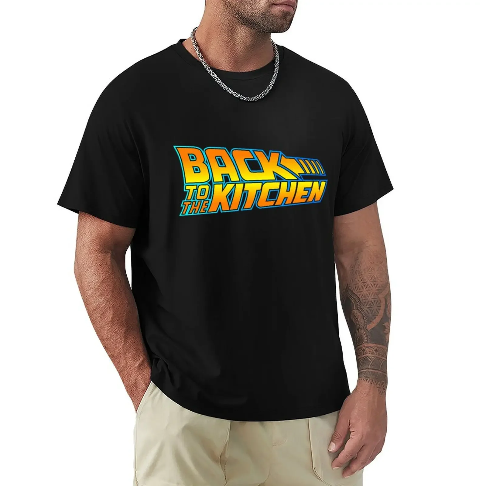 

Back to the Kitchen T-Shirt vintage clothes cotton graphic tees animal prinfor boys tee shirts for men