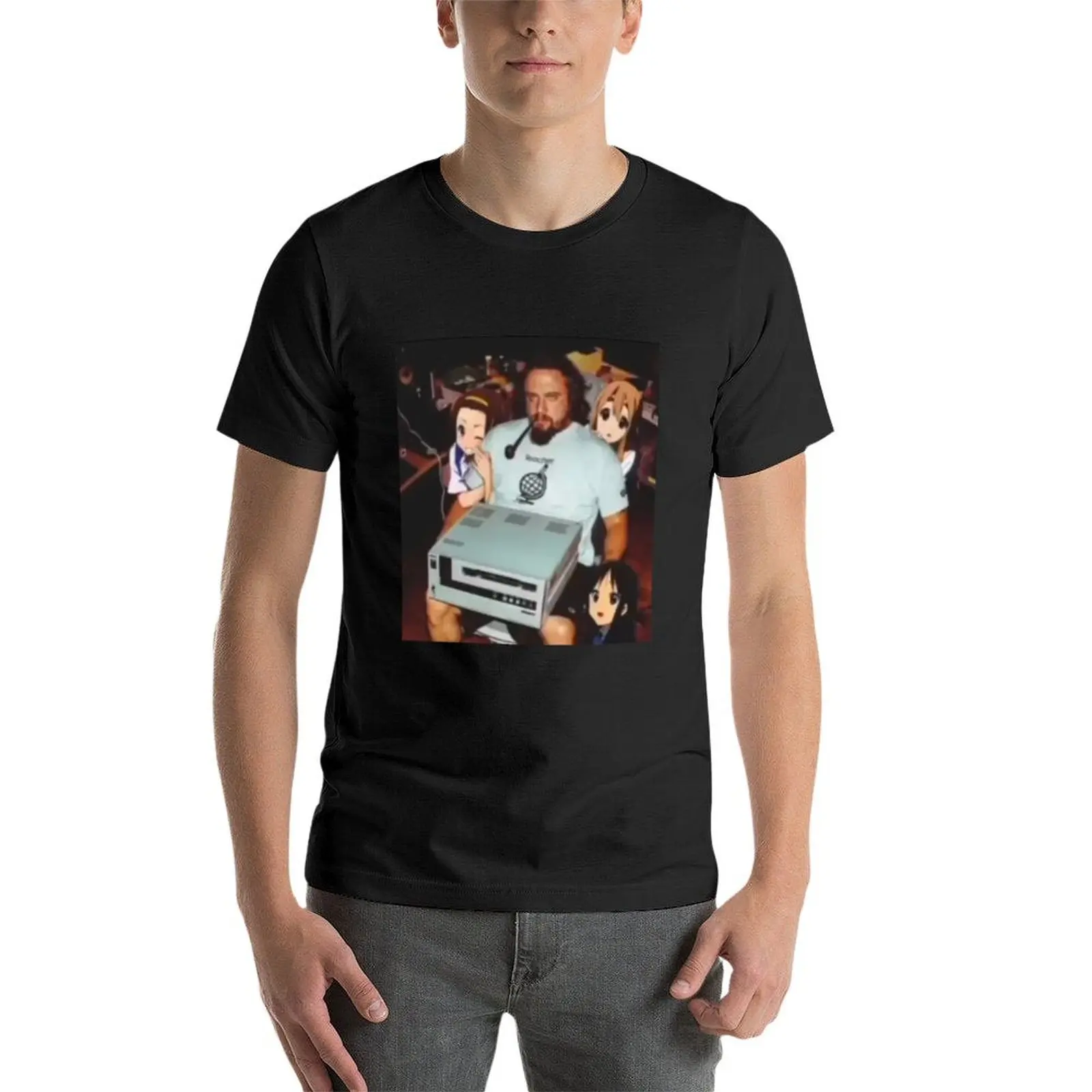 sam hyde anime T-Shirt summer clothes tops customs boys whites tshirts for men