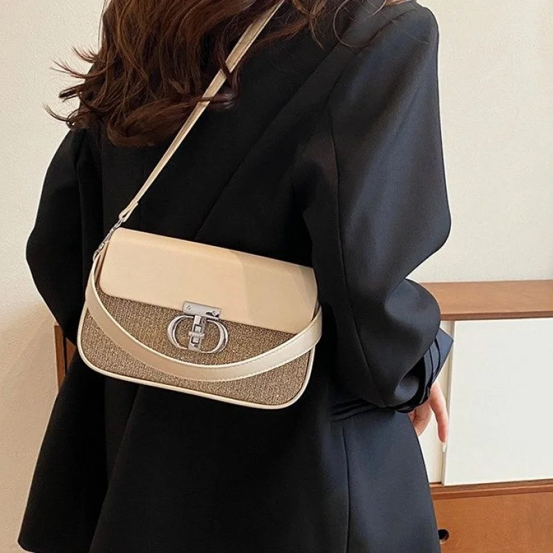 

Classic Elegant Messenger Bag For Ladies Leather Handbag By Famous Designer Luxury Brand Shoulder Crossbody Women Fashionable
