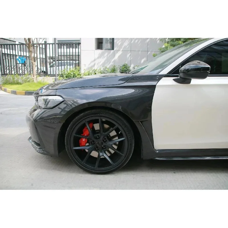 Solid‑Constructed OE‑Style Carbon Fiber Front Fenders For Type‑R FL5 Auto Exterior Replacement Parts